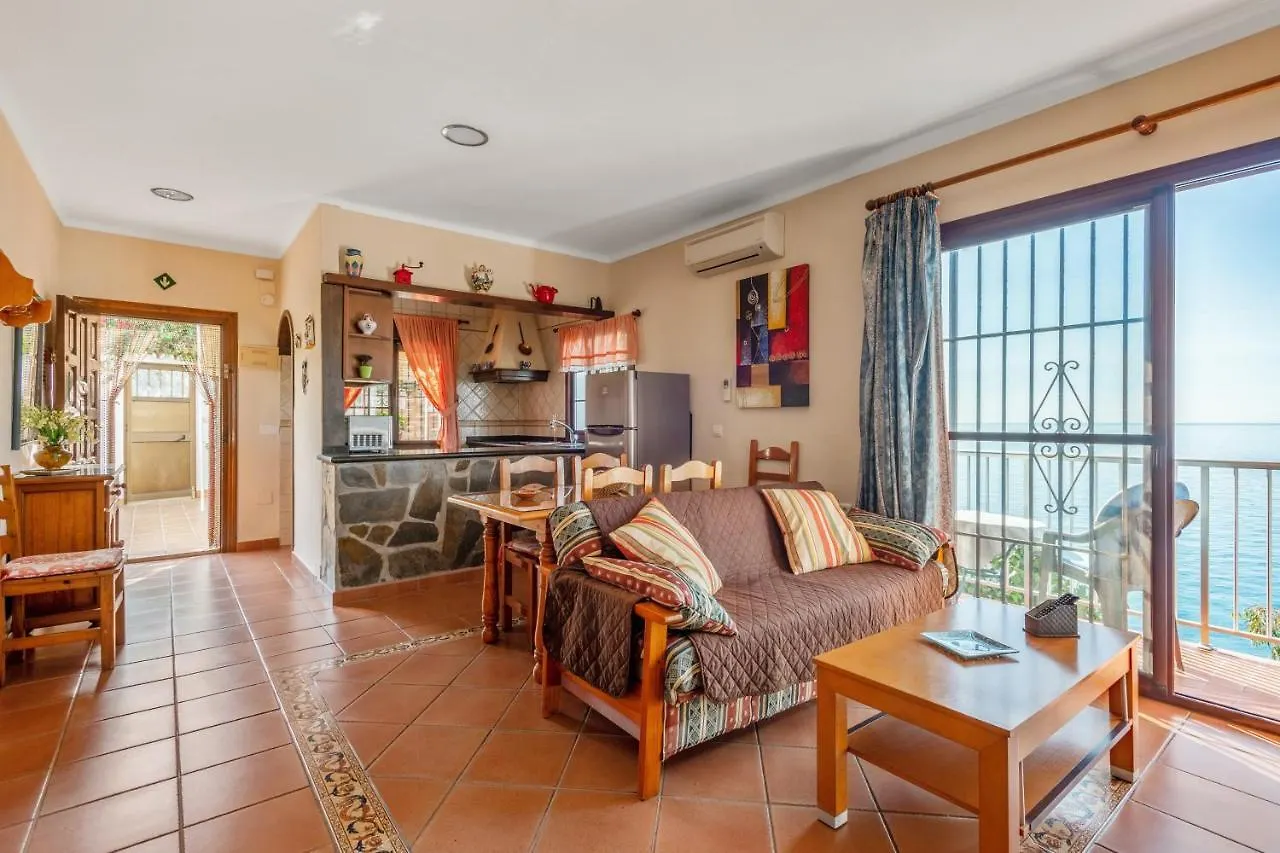 Seaside Retreat: Nerja's Two-Bedroom Oasis with Pool and Views Holiday home