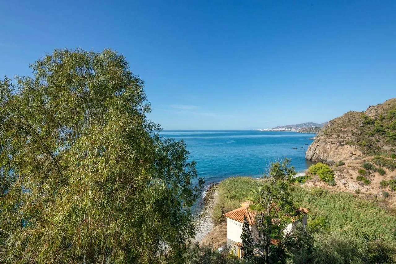 Charming House With Sea View, Nerja And Private Pool 빌라 0*,