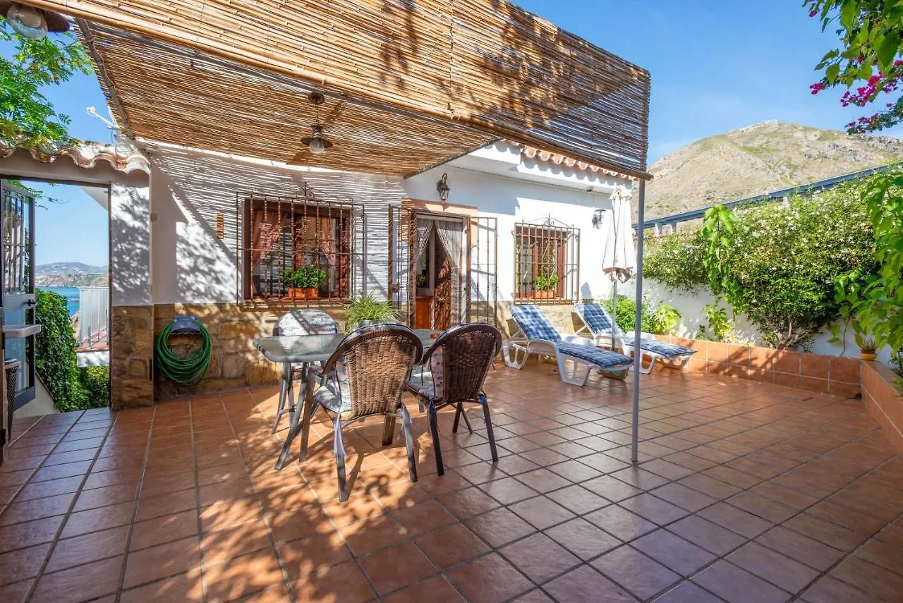 펜션 Charming House With Sea View, Nerja And Private Pool 빌라